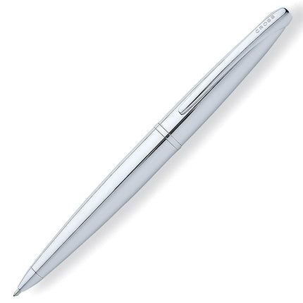 Cross Atx Pure Chrome Ball Pen with Chrome Plated Appointments - Silver