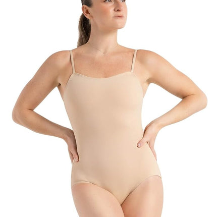Capezio Camisole Leotard, Nude, Large