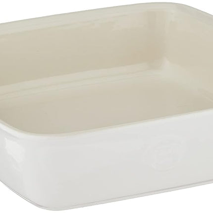 Emile Henry Made In France HR Modern Classics Square Baking Dish 8 x 8" / 2 Qt, White