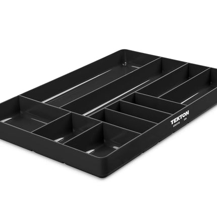 TEKTON Bandeja organizadora de 10 compartimentos (negra) | OTD11110 | Hecho en EE. UU.