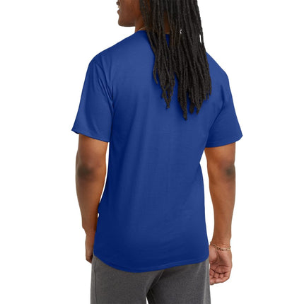 Champion Men's Classic Everyday Soft, Comfortable T-Shirt (Regular or Big & Tall), Surf the Web - C Logo, 4XL Big