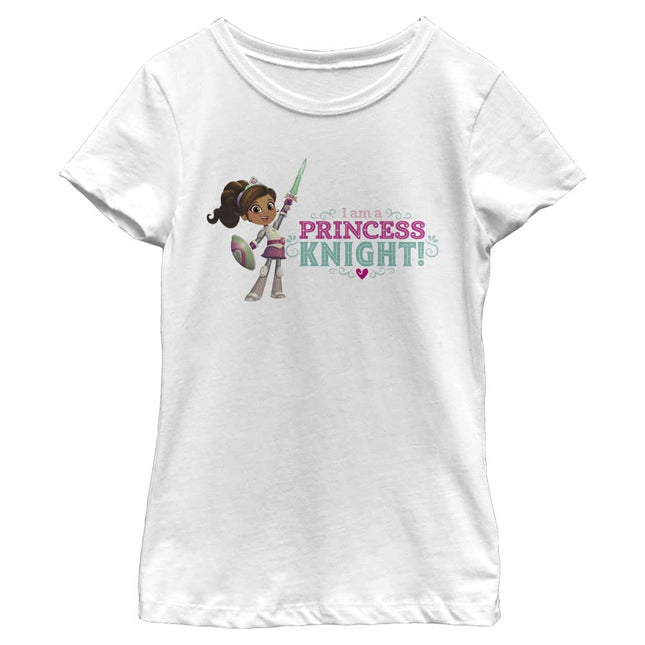 Nickelodeon Girls' I Am a Princess Knight T-Shirt,