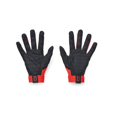 Under Armour Men's Clean Up Baseball Gloves , (003) Black/Dark Orange/White , X-Large