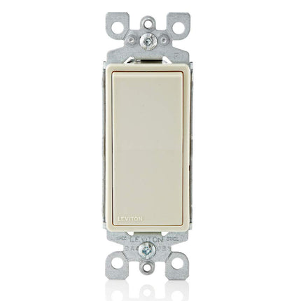 Leviton Decora 15 Amp, 120/277 V, Single-Pole Resi