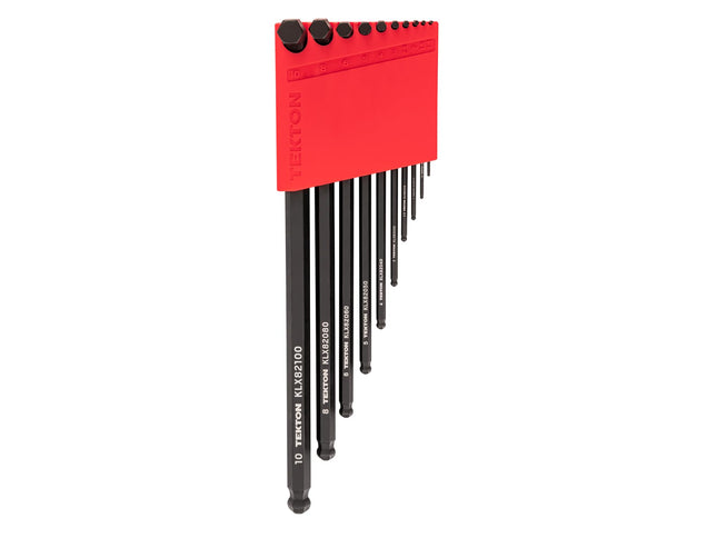 TEKTON Ball End Hex L-Key Set with Holder, 10-Piec