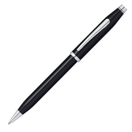 Cross Century II Black Lacquer-Chrome Plated Appoi