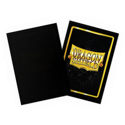 Dragon Shield | Japanese Size Card Matte Sleeves | 60 CT - Smooth & Tough Premium TCG Sleeves - Compatible with Yu-Gi-Oh, Naruto, Cardfight & Vanguard | Black