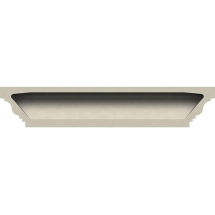 Ekena Millwork CRH04X30ST-1 30" Bottom 36" Top Width x 4 H x 1/2" P Standard Crosshead