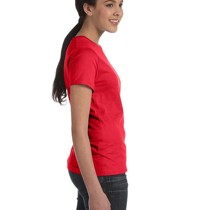 Womens 100% Ringspun Cotton Nano-T® T-Shirt (SL04) -Athletic R -XL