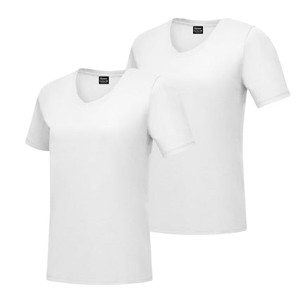 Champion Women's Lightweight Nano T-Shirt, White, 