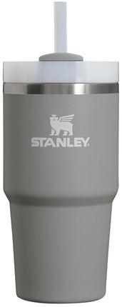 Stanley Quencher H2.0 Tumbler with Straw, 20 oz, Flowstate Lid, 3 Position Lid, Cup Holder Compatible, for Travel, Insulated Stainless Steel Tumbler, BPA Free, Stone