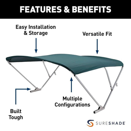 Taylor Made 2020134626 Sureshade Power Bimini Sport Arm Ki