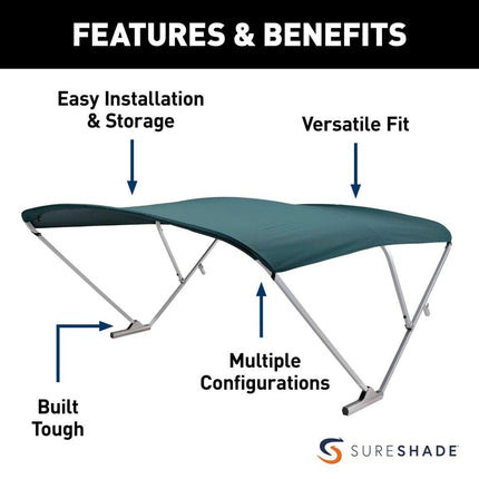 Taylor Made 2020134626 Sureshade Power Bimini Sport Arm Ki