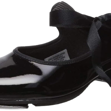 Bloch Girl's Annie Tyette Dance Shoe, Patent, 5.5 Wide Toddler