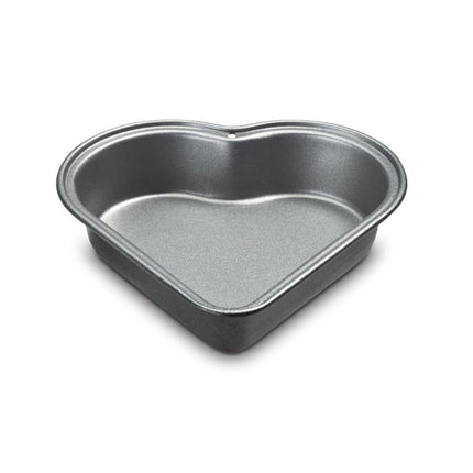 Cuisinart Juego de Mini Moldes de Corazón de 4 Piezas, Pequeño, Negro