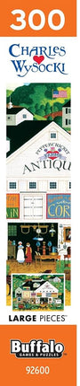 Buffalo Games - Charles Wysocki - Peppercricket Farms - 300 Large Piece Jigsaw Puzzle for Adults - Challenging Puzzle Perfect for Game Nights