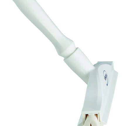 Vikan 77515 Foam Rubber Polypropylene Frame Bench Fixed Head Squeegee, 10", White