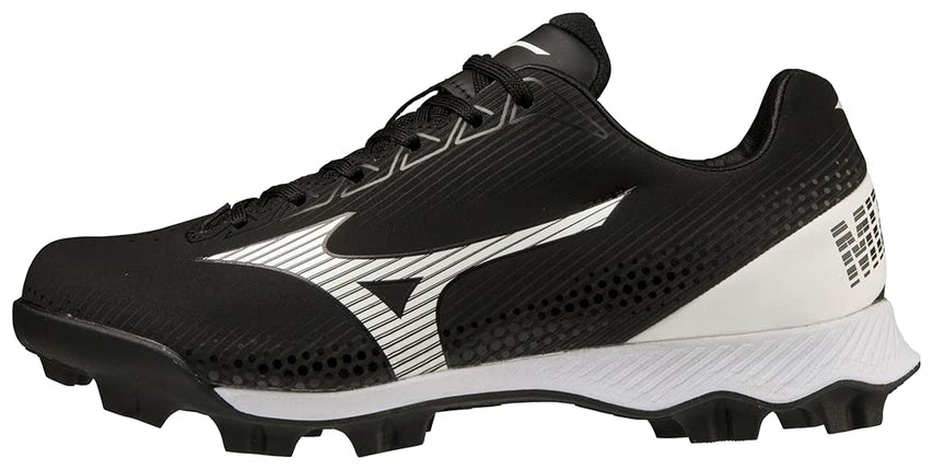 Mizuno Wave Finch Lightrevo Jr Softball Shoe, Blac