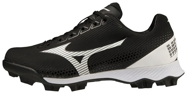 Mizuno Wave Finch Lightrevo Jr Softball Shoe, Blac