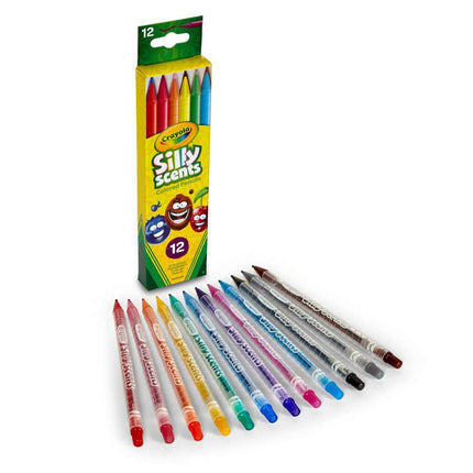 Crayola 68-7402 Silly Scents Twistable Pencils, Multi-Colour