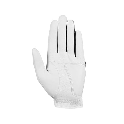 Callaway Golf Weather Spann Glove (White, Small, Cadet (Short Fingers), Worn on Right Hand)