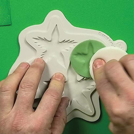 Flower Pro Calyx Trio Silicone Sugarpaste Icing Mold by Nicholas Lodge for Cake Decorating, Sugarcraft, Candies and Clay, Food Safe