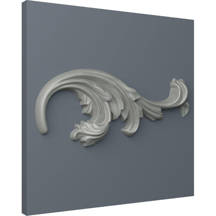 Ekena Millwork ONL08X03X01DY-L 8 1/4"W x 3 1/2"H x 1"P Dylan Onlay, Left