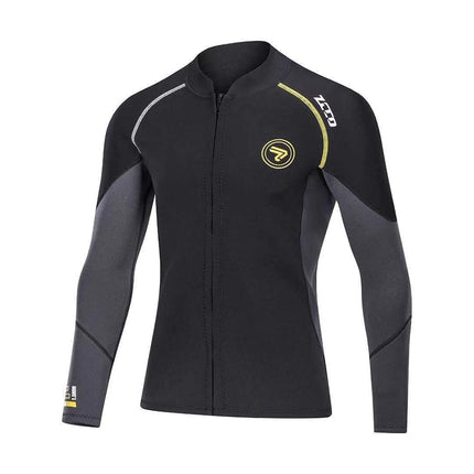 Wetsuit Top Men's 1.5mm Neoprene Wetsuits Jacket,F