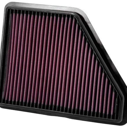K&N Engine Air Filter: High Performance, Premium, Washable, Replacement Filter: Compatible with 2010-2017 Chevy/GMC (Equinox, Terrain), 33-2439