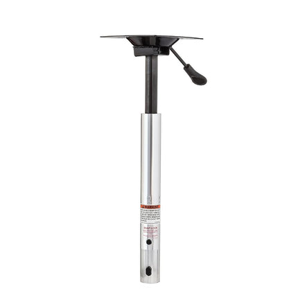 attwood Swivl-Eze 39004 1.77 Series Adjustable Aluminum Snap-Lock Seat Pedestal 16-20"