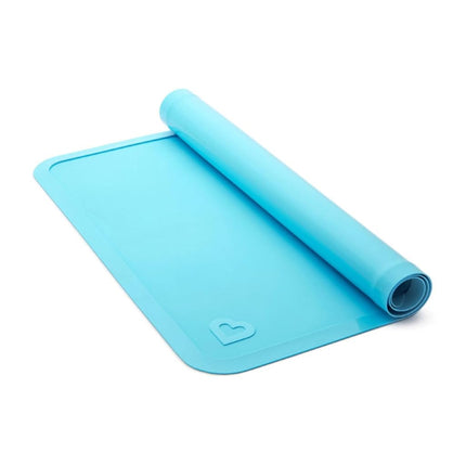 Munchkin® Spotless™ Silicone Placemats for Kids, 2 Pack, Blue/Green