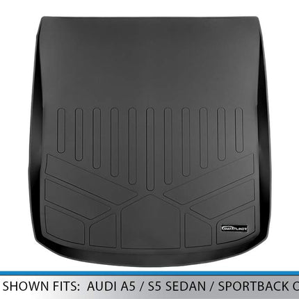 MAXLINER Tapis de coffre toutes saisons noir pour Audi A5 / S5 Berline/Sportback 2018 uniquement
