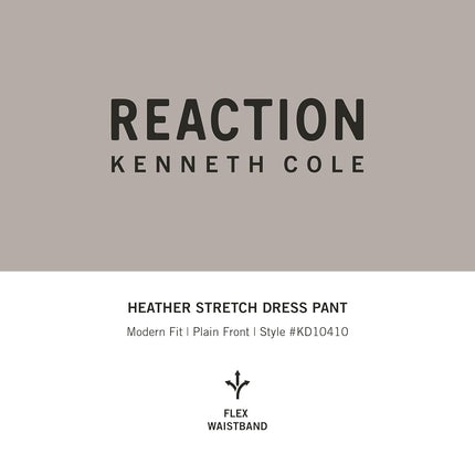 Kenneth Cole Reaction - Stretch Modern Fit Flat-Front Pant... Manifestation of Stretchhose M Modernem Schnitt, Modern Men's, Oatmeal, 38 W/32 L
