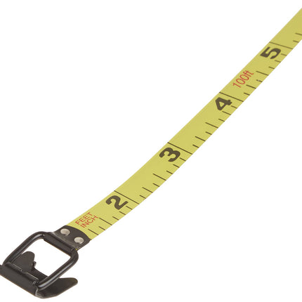 Mètre à ruban DEWALT, 30,5 m, autobloquant, finition chrome massif, poignée en caoutchouc (DWHT34036L)