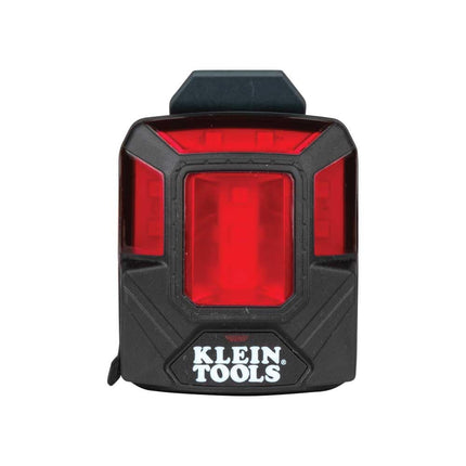 Lámpara de seguridad LED recargable con imán, 4 modos, se monta en cascos de protección Klein y cascos de seguridad, luz roja Klein Tools 56063