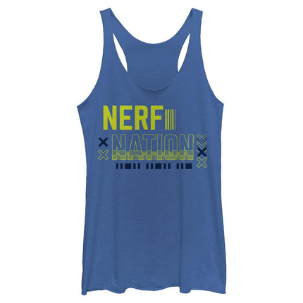Hasbro Women's Nerf Super Nerfy Tri-Blend Racerbac