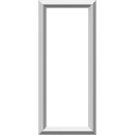 Ekena Millwork PNL12X28AS-01-CASE-2 12" W x 28" H x 1/2" P Ashford Molded Classic Wainscot Wall Panel (2-Pack)