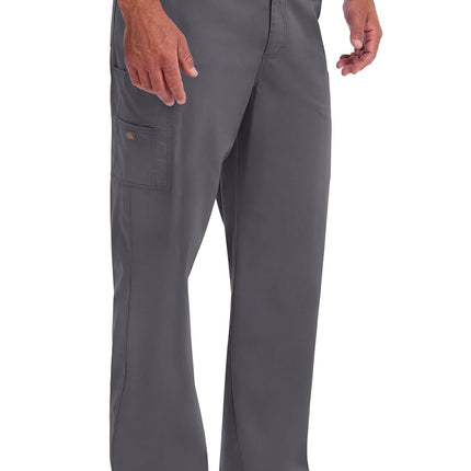 Dickies Men's Pull-On Pant with 7 Pockets Elastic Waistband with Button Closure 81006, Olive, Small