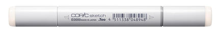 Copic Sketch Coloured Marker Pen - (E-0000) Floral White, For Art & Crafts, Colouring, Graphics, Highlighter, Design, Anime, Professional & Beginners, Art Supplies & Colouring Books