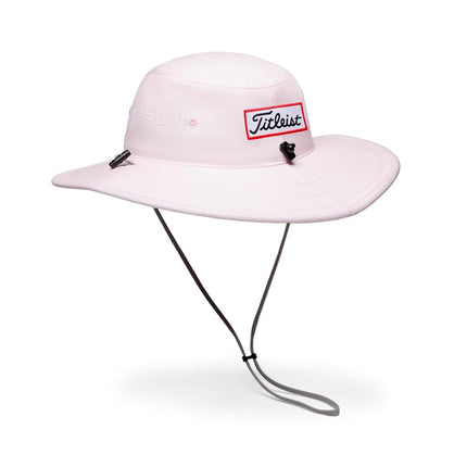 Titleist Tour Aussie Golf Hat, Pale Pink/White, One Size Fits All