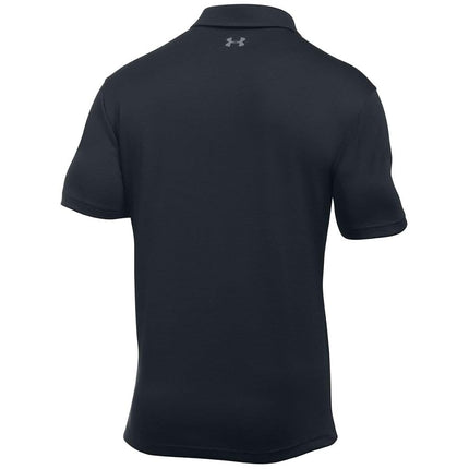 Under Armour Mens UA Golf Tech Polo Shirt - Black - 4XL