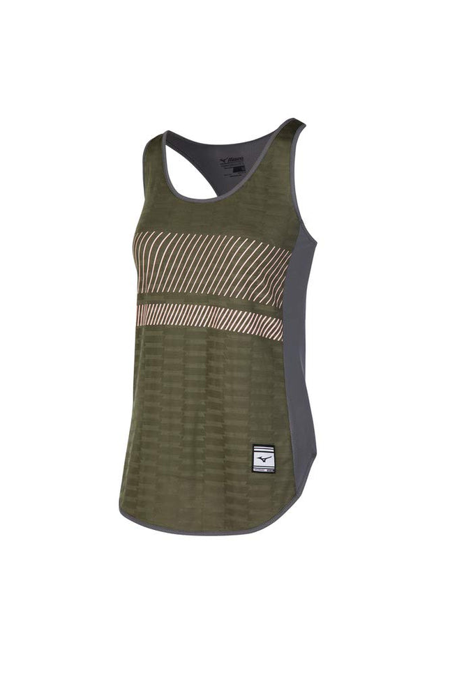 Mizuno Tokyo Tank, Beetle-Shade, XX-Large