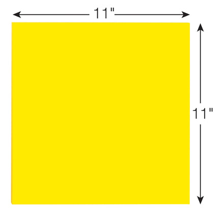 Post-it Super Sticky Big Notes, 11 x 11 Inches, 30 Sheets/Pad, 1 Pad (BN11), Large Bright Yellow Paper, Super Sticking Power, Sticks and Resticks