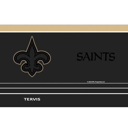 Tervis NFL New Orleans Saints-Night Game Insulated Tumbler, 30oz, Stainless Steel