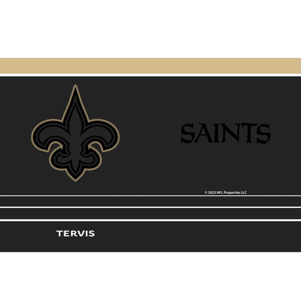 Tervis NFL New Orleans Saints-Night Game Insulated Tumbler, 30oz, Stainless Steel