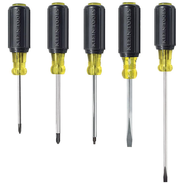 Klein Tools 80031 Screwdriver Set, 5-Piece Kit Inc