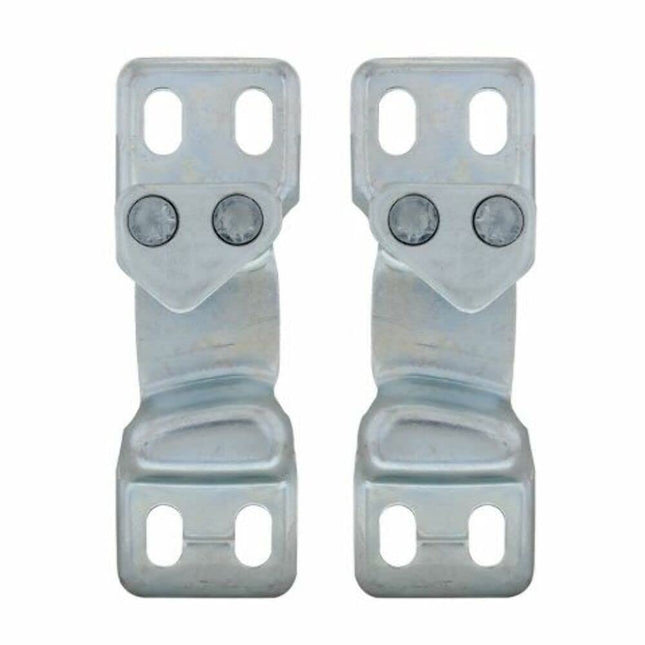 Door Latch Striker Plates Pair, Compatible with Ch