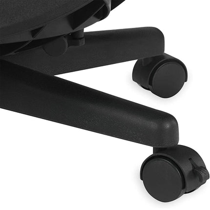 Silla Gaiam Ultimate Balance Ball - Silla ergonómica de primera calidad con pelota de yoga y estabilidad para hacer ejercicio en el hogar y en la oficina con base reforzada, bomba de aire, guía de ejercicios, negro
