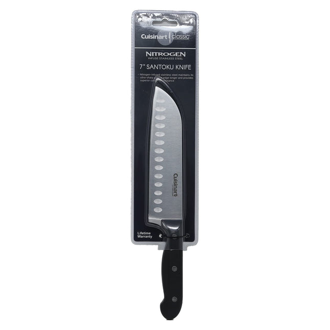 Cuisinart Classic 7" Santoku Knife with Guard - Ni