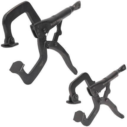 Klein Tools 38662 C-Clamp Locking Pliers Set, 6-In
